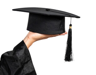 black graduation cap