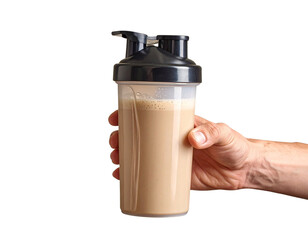 hand holding a spray can