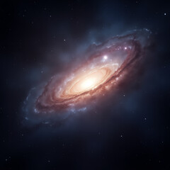 Fototapeta premium space galaxy in space