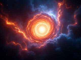 visualization of fractal burst