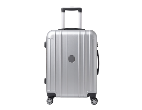 suitcase isolated on white