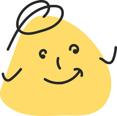 Emoji Doodle Cartoon Face Expression