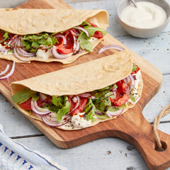 Piadina stuffed