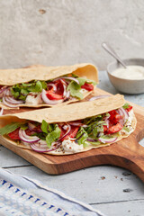 Piadina stuffed 