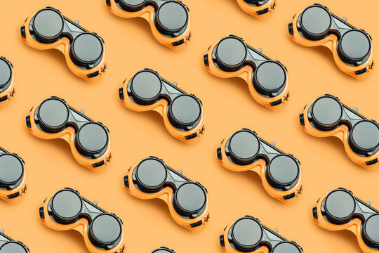 Protective goggles for construction safety