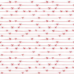 abstract red ribbon texture white background