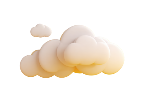 3D rendered cloud graphic (3)