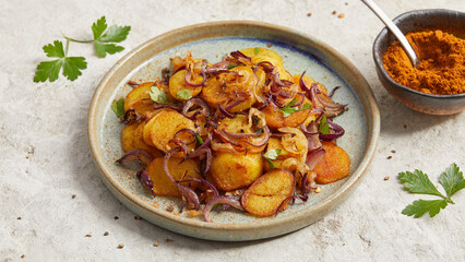 Curry potatoes