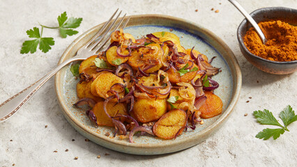 Curry potatoes