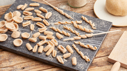 Pasta secca dough