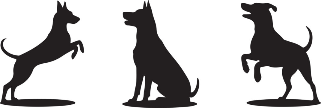 Dog Silhouette Vector Illustration

Loyal Dog Silhouette Design

Pet Dog Outline Graphic