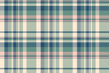 Seamless plaid pattern in soothing pastel tones. Classic checkered design for backgrounds, textiles, fashion, and decorative projects. Versatile  timeless.