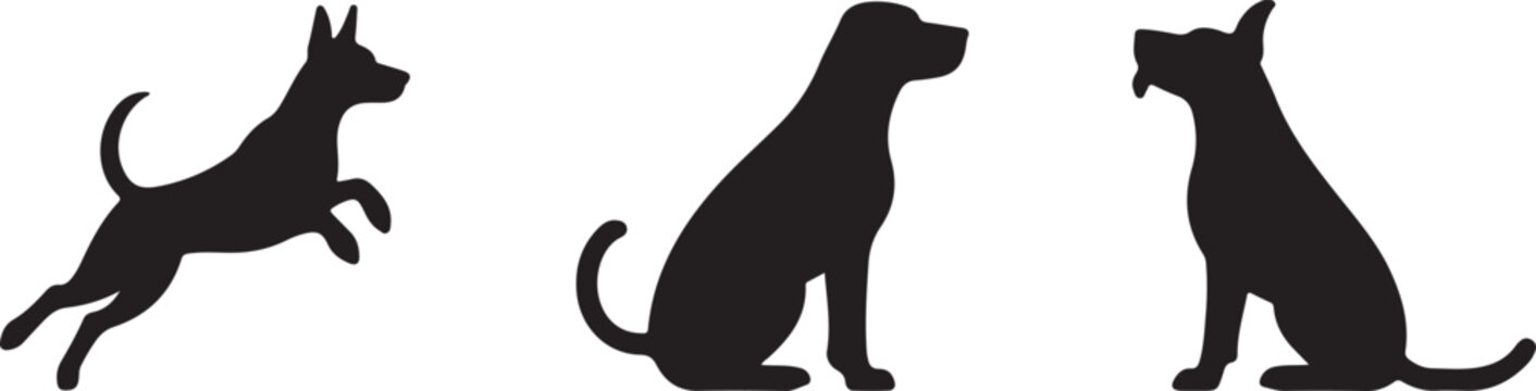 Dog Silhouette Vector Illustration

Loyal Dog Silhouette Design

Pet Dog Outline Graphic