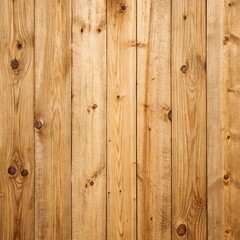 Fototapeta premium Rustic wooden plank wall texture with natural knots and grain, perfect for backgrounds, designs, and vintagethemed projects, showcasing the beauty of timber