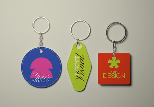 Keychain Mockup