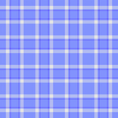 Classic blue plaid pattern. A versatile background for design, textiles, or digital projects. Timeless, clean, and visually appealing texture.