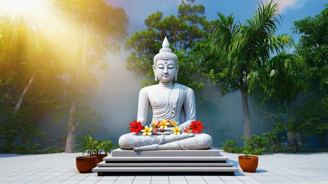 statue of buddha in the temple