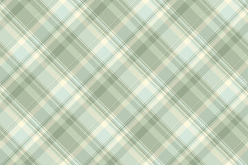 Fototapeta premium Elegant plaid pattern with subtle green and cream hues. Classic design suitable for backgrounds, textiles, wrapping paper, and digital projects. Versatile texture.