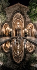 Building Reflection in Water