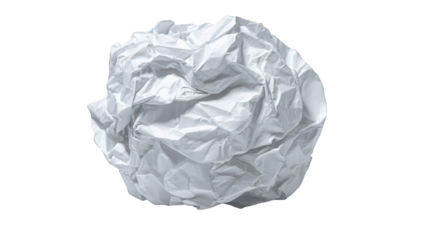 Crumpled white paper ball (8)