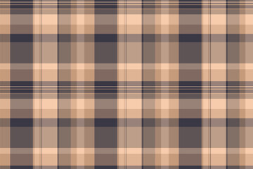 Stylish, versatile seamless tartan pattern in neutral tones. Ideal for backgrounds, textiles, fashion  design projects adding a touch of classic elegance.