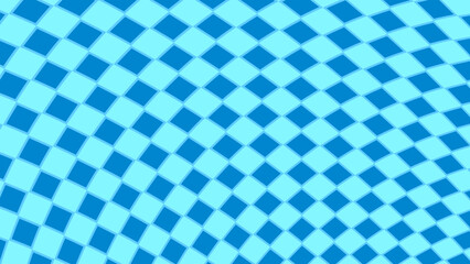 ILLUSTRATION ABSTRACT SQUARE DIAMOND BACKGROUND BLUE FLAT COLOR PATTERN OCTOBERFEST DESIGN VECTOR