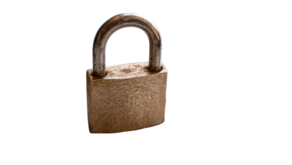 Close-up of a metal padlock (3)