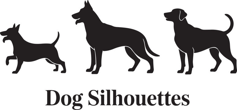 Dog Silhouette Vector Illustration

Loyal Dog Silhouette Design

Pet Dog Outline Graphic