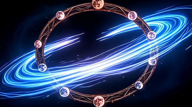 amp brilliant functioning represent show aside the ethereal moulding shot orbit with radiant moons, graciously birl amp it represent beautify with active ripple of brilliant tints that