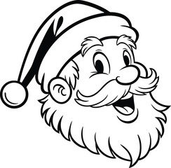 Christmas santa claus vector files, Christmas santa claus vector designs