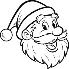 Christmas santa claus vector files, Christmas santa claus vector designs