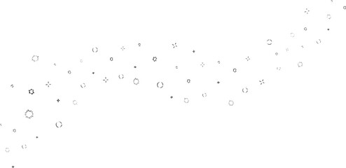 手描きのきらきらふりかけあしらい素材