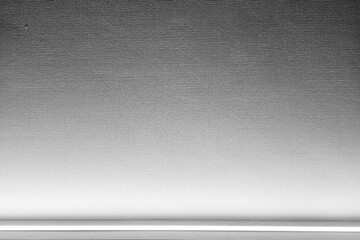 Silver Gray Wall Background with Illuminated Light from Bottom.