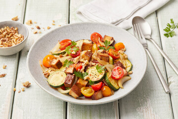 Zucchini tomato vegetables