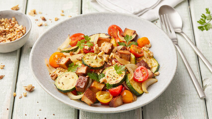 Zucchini tomato vegetables