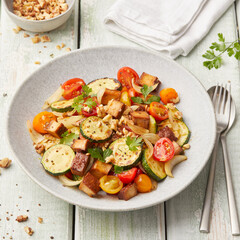 Zucchini tomato vegetables