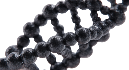 3D rendering of DNA double helix