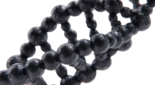 3D rendering of DNA double helix