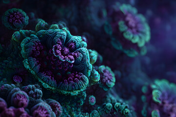 Obraz premium Abstract Sci-Fi Artwork 070