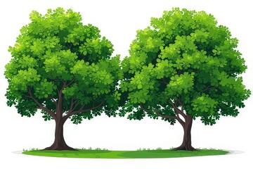 Obraz premium Nature Essentials Isolated Illustration Pack