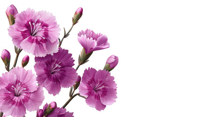 Close-up of vibrant pink flowers