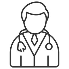 Doctor Outline Icon