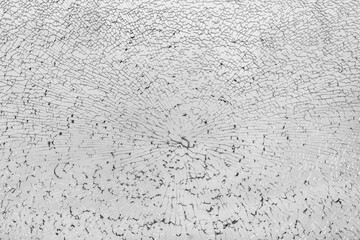 Obraz premium Cracked shattered glass window texture