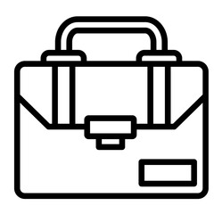 Briefcase  Icon Element For Design
