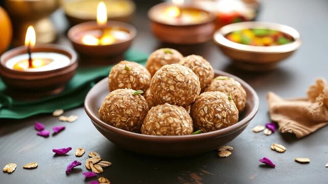 Indian sweet Motichoor laddoo is also known as Bundi Laddu or Motichur Laddoo which originated from very small Gram flour balls or Boondis which are deep fried