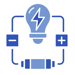Electrical  Icon Element For Design