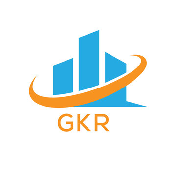 GKR Real Estate Company logo. GKR Modern Building Company logo design for entrepreneur and business. GKR best icon Business Branding.
