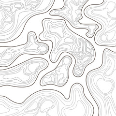 Topography background. Vector banner. Topography background. Vector geographic contour map. Background of the topographic map. Topographic map lines, contour background.
