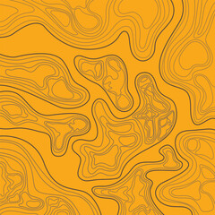 Topography background. Vector banner. Topography background. Vector geographic contour map. Background of the topographic map. Topographic map lines, contour background. © Widy Amelia Putri