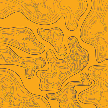 Topography background. Vector banner. Topography background. Vector geographic contour map. Background of the topographic map. Topographic map lines, contour&nbsp;background.